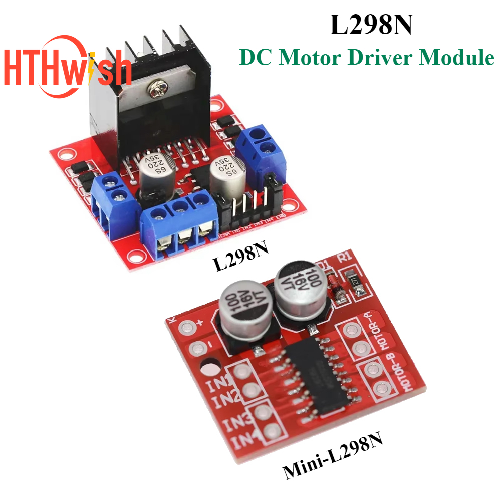 L298N Motor Driver - 1pcs L298N DC 모터 드라이버 모듈