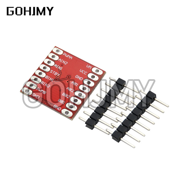 L298N Motor Driver - TB6612 DRV8833 Arduino 마이크로컨트롤러용 듀얼 모터