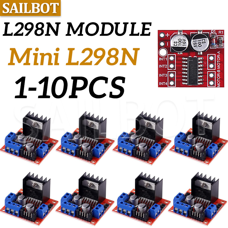 L298N Motor Driver - 1/5/10PCS L298N DC 모터 드라이버 MX1508
