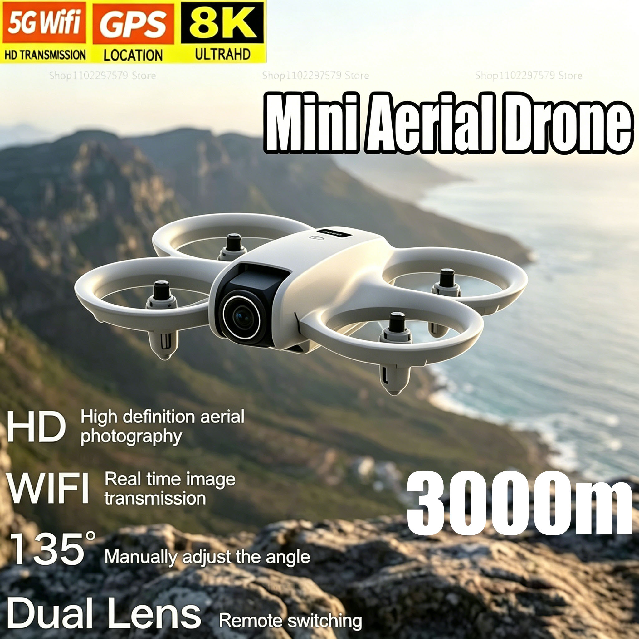 Diy Drone Electronics - 8K HD 카메라가 장착된 미니 드론