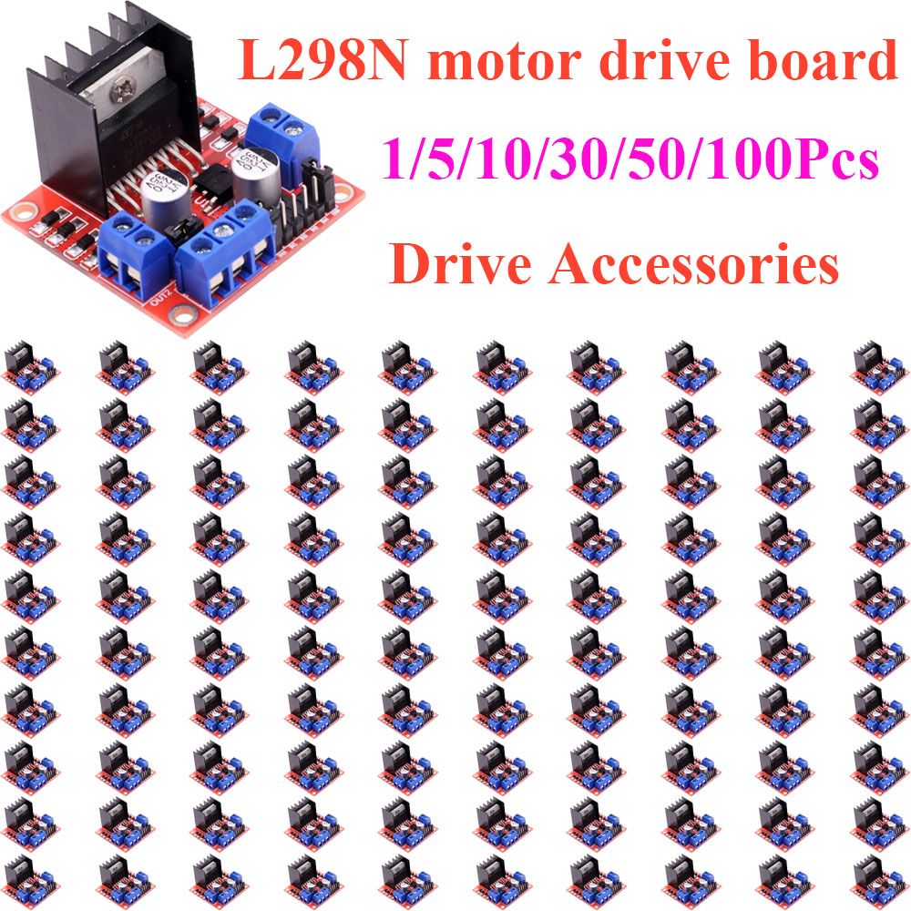 L298N Motor Driver - 1~100Pcs L298N DC 스테퍼 모터 드라이버
