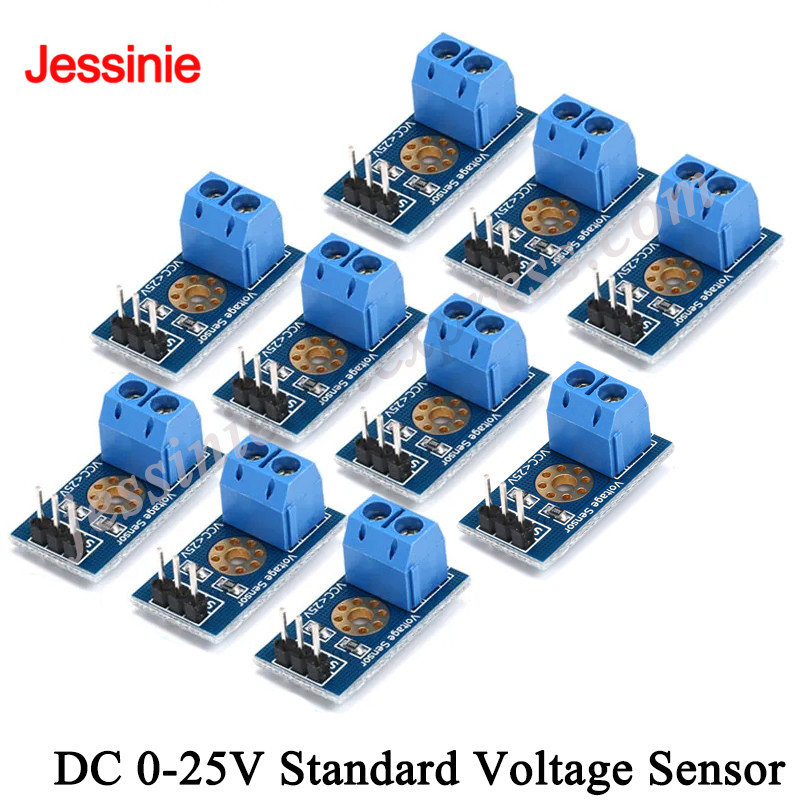 Diy Home Electronics Projects - 10Pcs/1pc DC 0-25V 표준 전압 센서