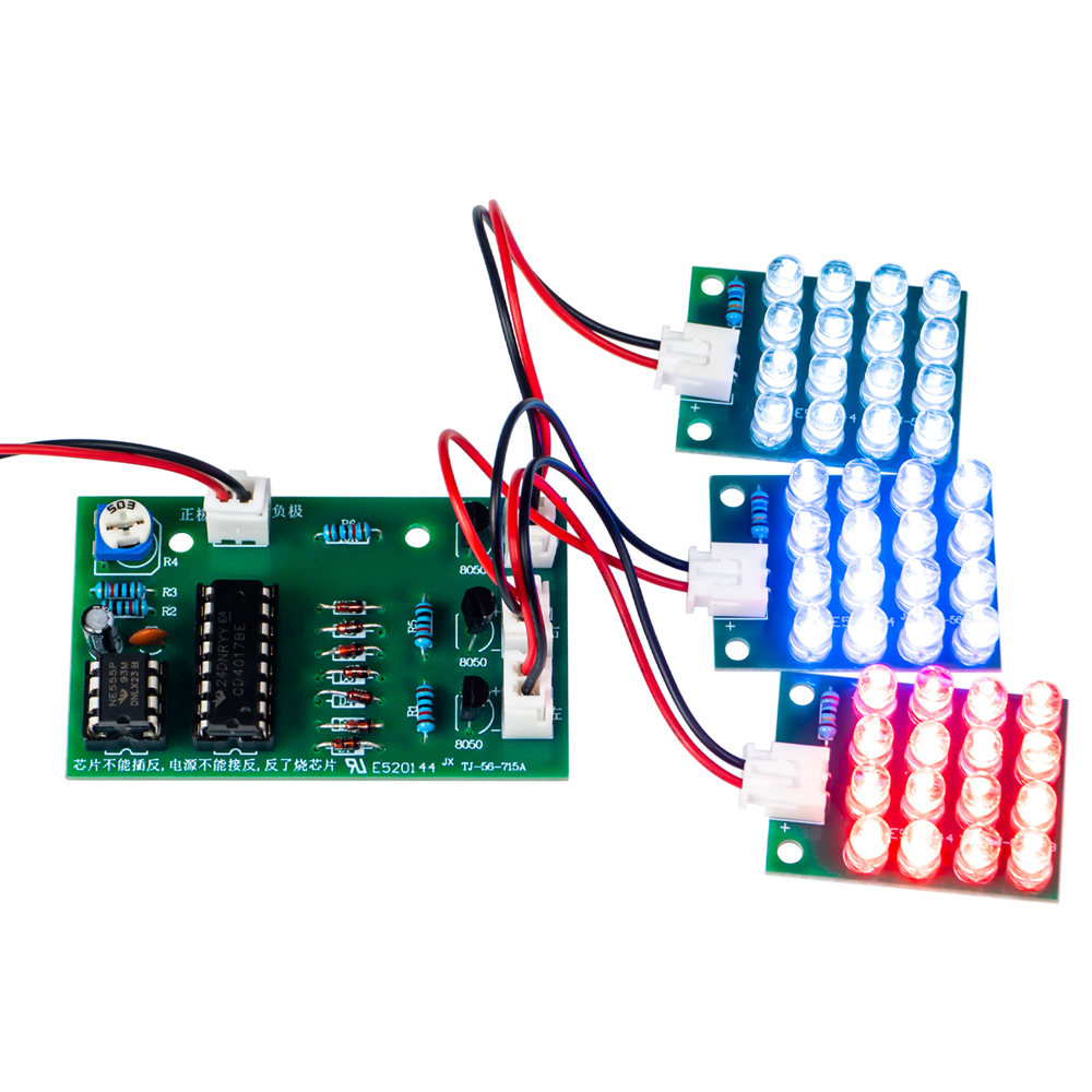 Diy Electronics Kits For Kids - DIY 전자 키트 LED 3색 점멸등