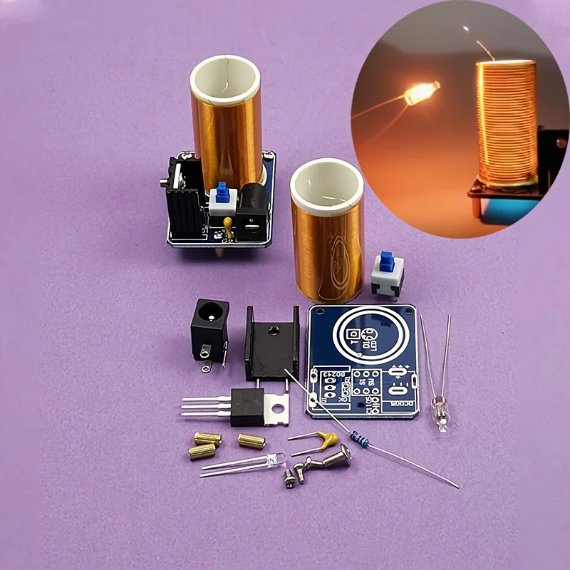 Diy Electronics Kits For Kids - 미니 테슬라 코일 키트 BD243 DIY