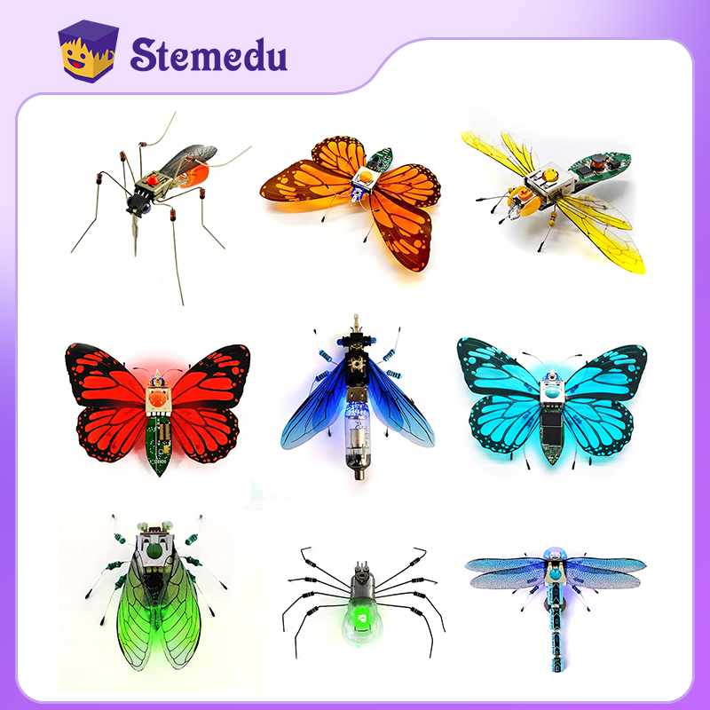 Diy Electronics Kits For Kids - 스팀 DIY 장난감 로봇 곤충 과학,