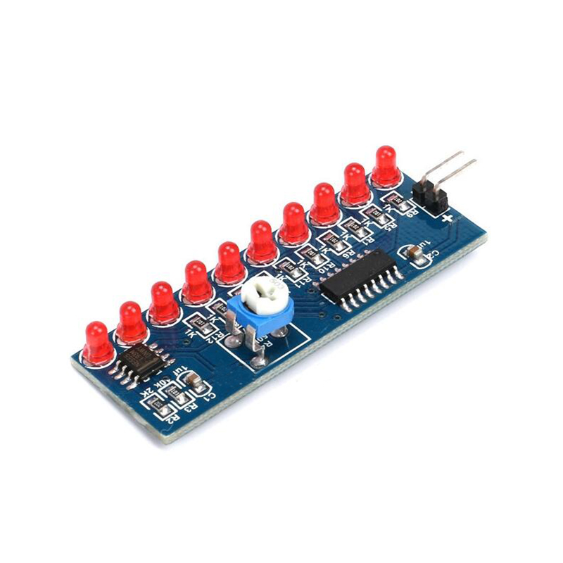 Diy Home Electronics Projects - NE555+CD4017 실행 LED 흐름 LED 조명