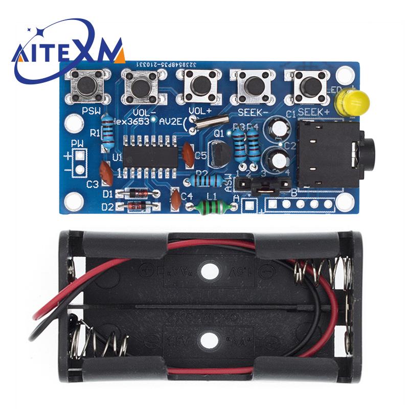 DIY 전자 키트 무선 스테레오 FM 라디오 수신기 모 - Hobby Diy Electronics Kit 리뷰 및 가격