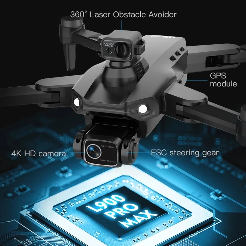 L900 Pro MAX GPS 드론 4K 전문 HD 듀 - Diy Drone Electronics 리뷰 및 가격