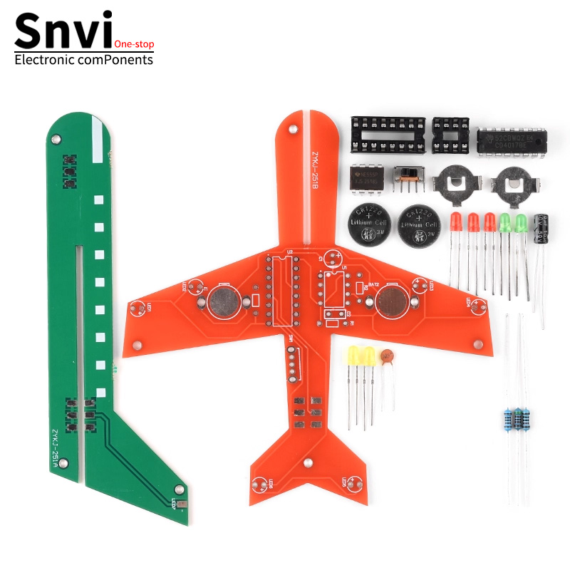 Snvi DIY LED 러닝 라이트 키트 비행기 점멸  - Diy Electronics Kits For Kids 리뷰 및 가격