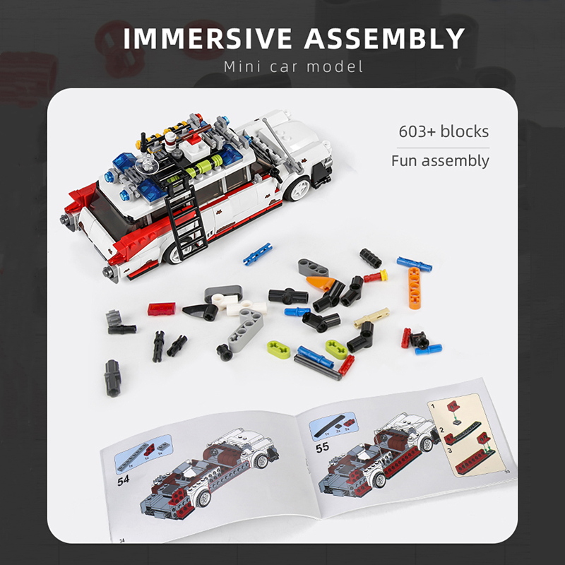 도시 하이테크 슈퍼카 레이싱카 블록 MOC 클래식 영화 - Diy Electronics For Adults 리뷰 및 가격