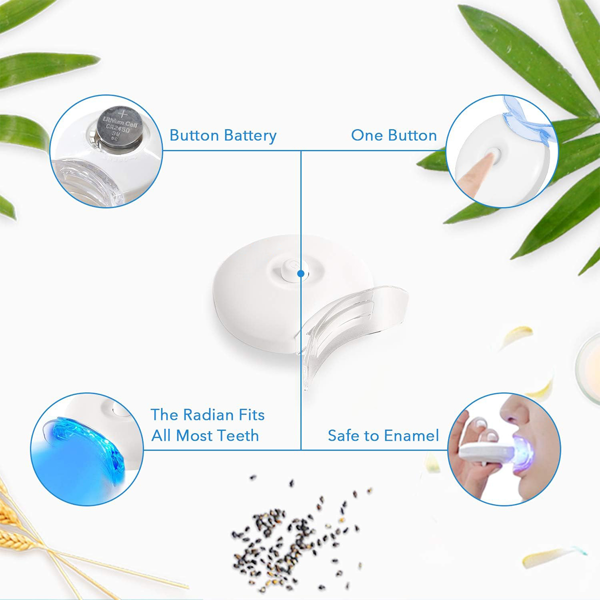 치아 미백 키트 - 35% 카바마이드 과산화물, 입 트 - Led Assortment Kit 리뷰 및 가격