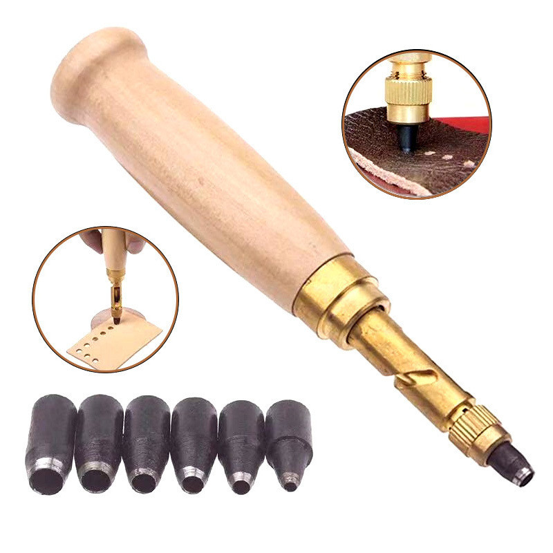 DIY 가죽 펀치 로터리 천공기 6피스 벨트 펀치 자동 - Diy Electronics Starter Kit 리뷰 및 가격
