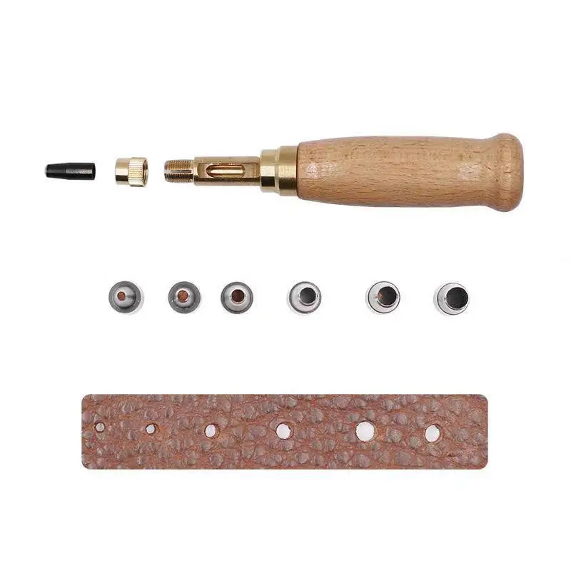 DIY 가죽 펀치 로터리 천공기 6피스 벨트 펀치 자동 - Diy Electronics Starter Kit 리뷰 및 가격