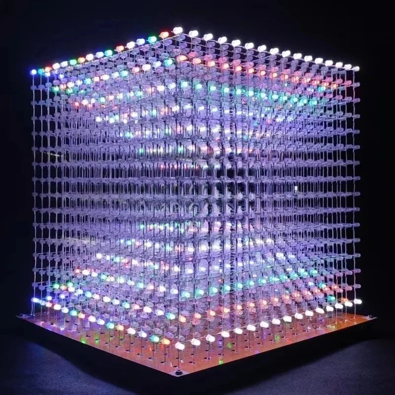 3 D16mini 라이트 큐브 키트 16x16x16 전 - Diy In Electronics 리뷰 및 가격