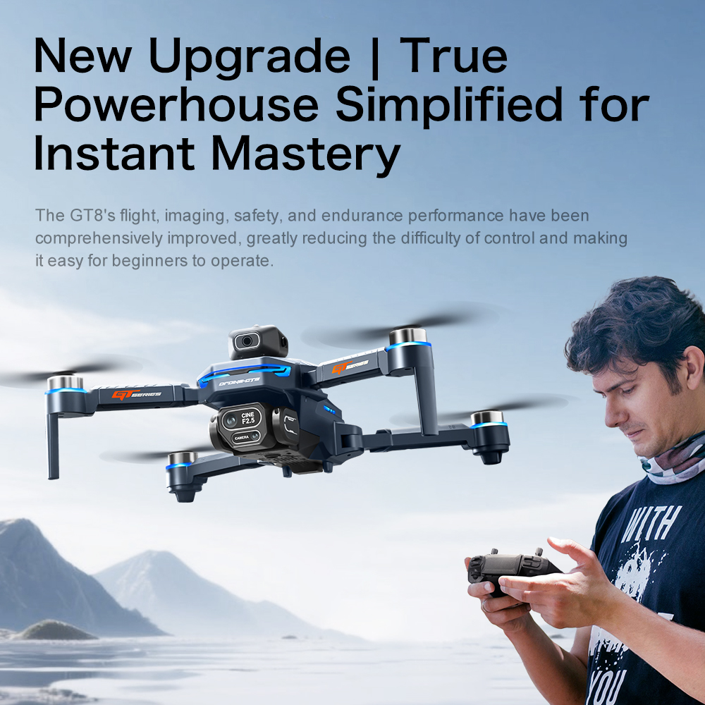 레노버 GT8 드론 8K 프로페셔널 듀얼 카메라 GPS - Diy Drone Electronics 리뷰 및 가격