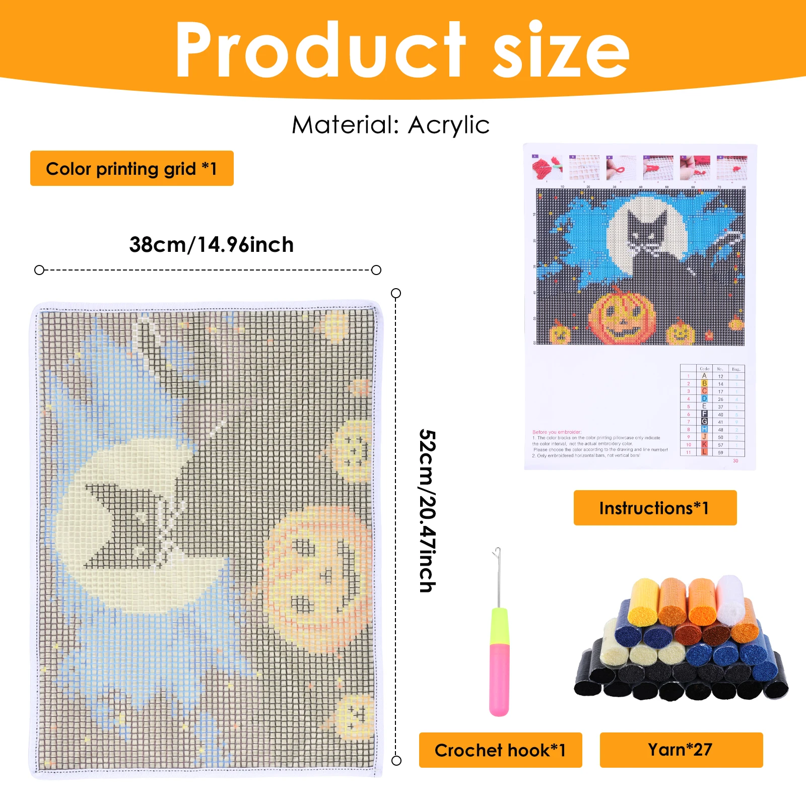 래치 훅 키트 DIY 동물 패턴 펀치 니들 자수 세트  - Diy Electronics For Adults 리뷰 및 가격