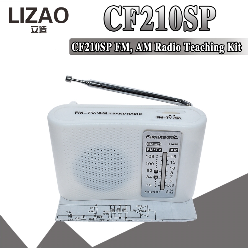 LIZAO CF210SP FM AM 라디오 키트, 초보 - Diy Electronics Kits For Kids 리뷰 및 가격