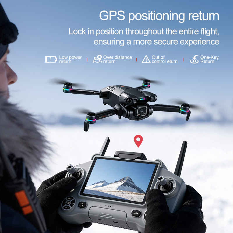 새로운 K900 MAX GPS 드론, 4K 전문가용 H - Diy Drone Electronics 리뷰 및 가격
