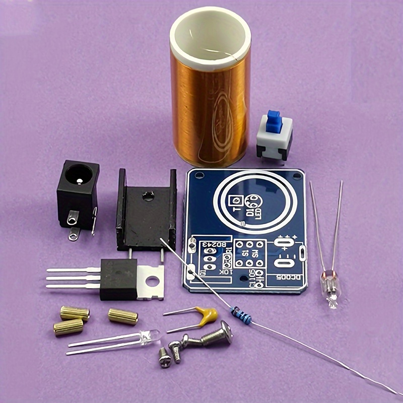 미니 테슬라 코일 키트 BD243 DIY 전자 프로젝트 - Diy Electronics Kits For Kids 리뷰 및 가격