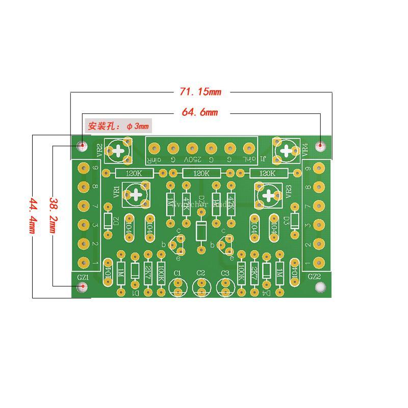 6E2 고양이 눈 전자 튜브 드라이버 보드 키트 듀얼  - Diy Electronics Youtube Channel 리뷰 및 가격