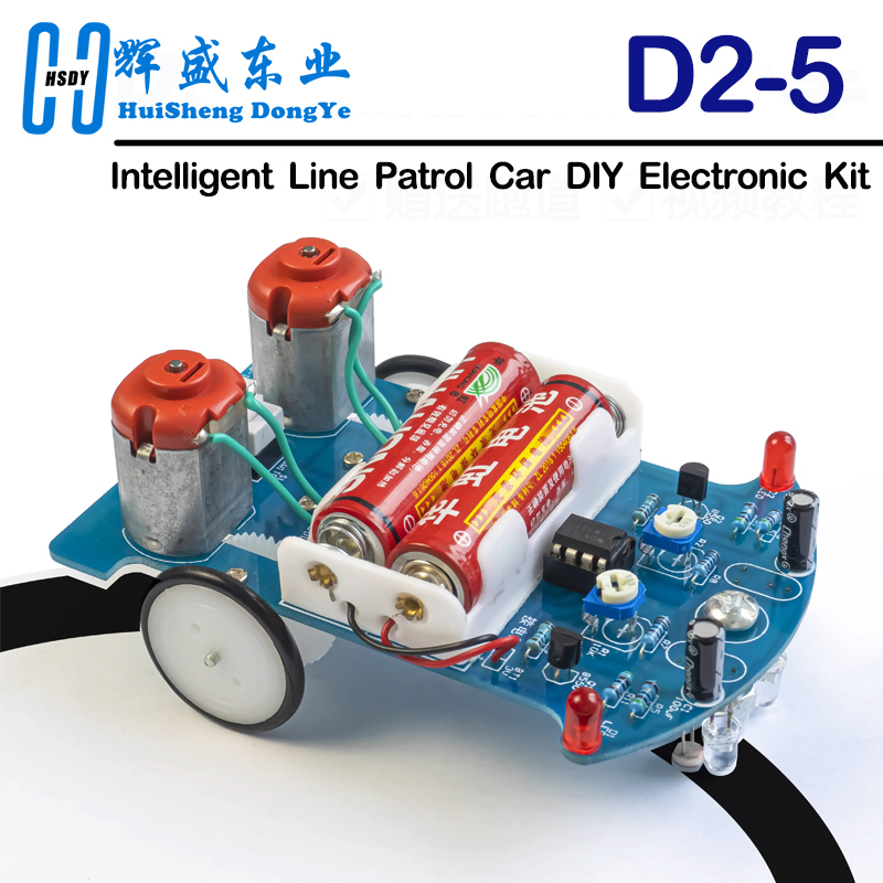 D2-5 지능형 트랙 자동차 전자 생산 DIY 키트,  - Diy Electronics Workbench 리뷰 및 가격