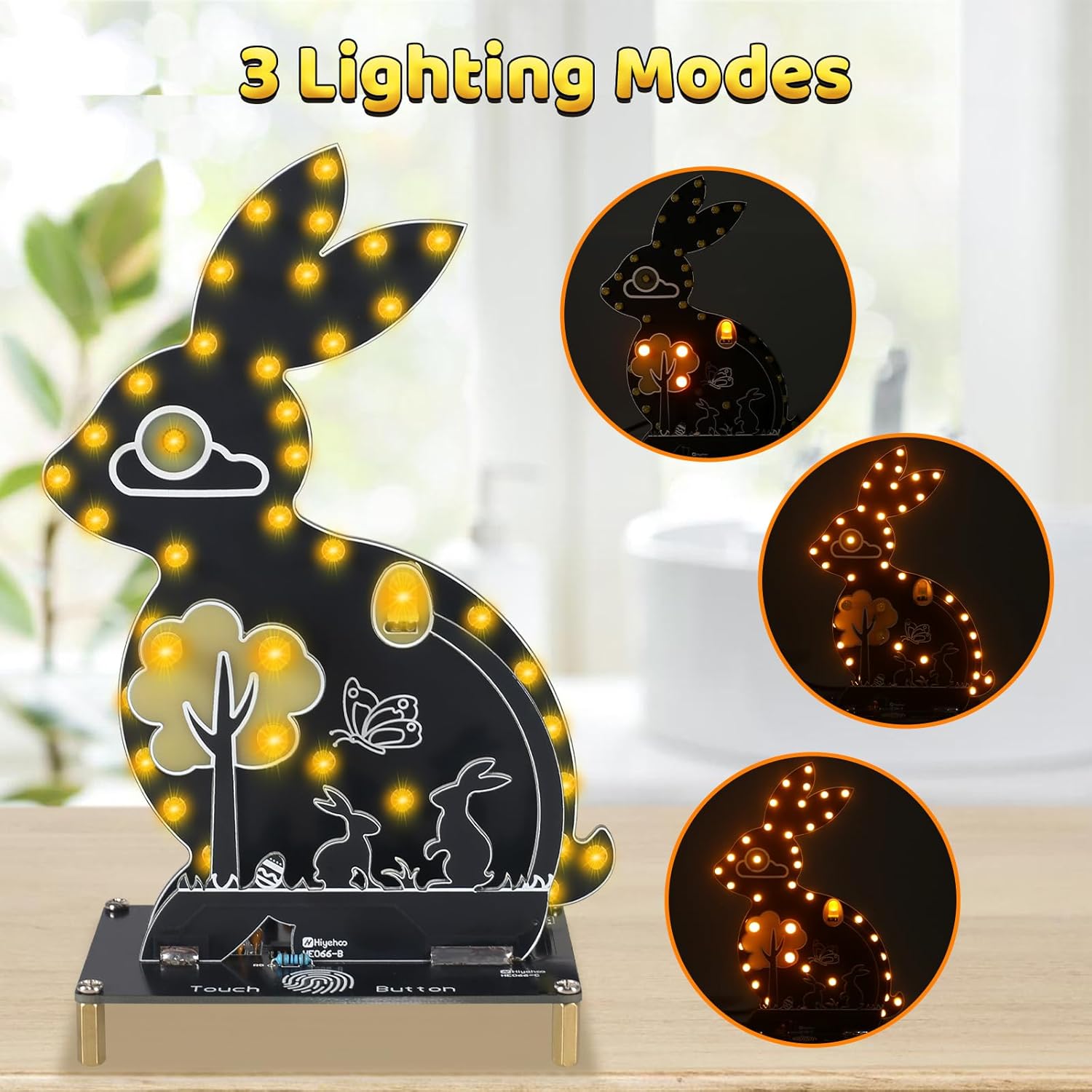 DIY 토끼 납땜 연습 키트 전자 토끼 야간 조명 터치 - Diy Electronics Kits For Kids 리뷰 및 가격
