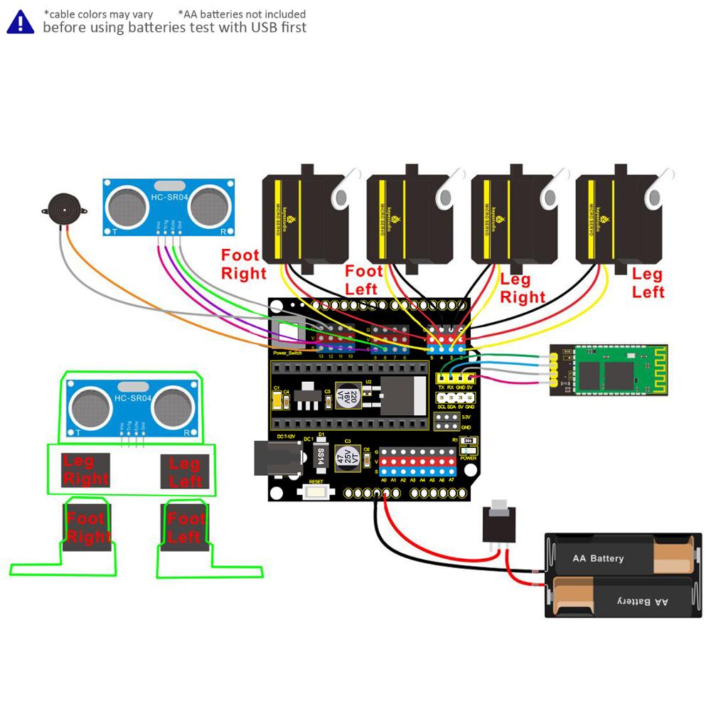 Arduino Nano OTTO 로봇 메이커용 Keye - Diy Home Electronics Projects 리뷰 및 가격