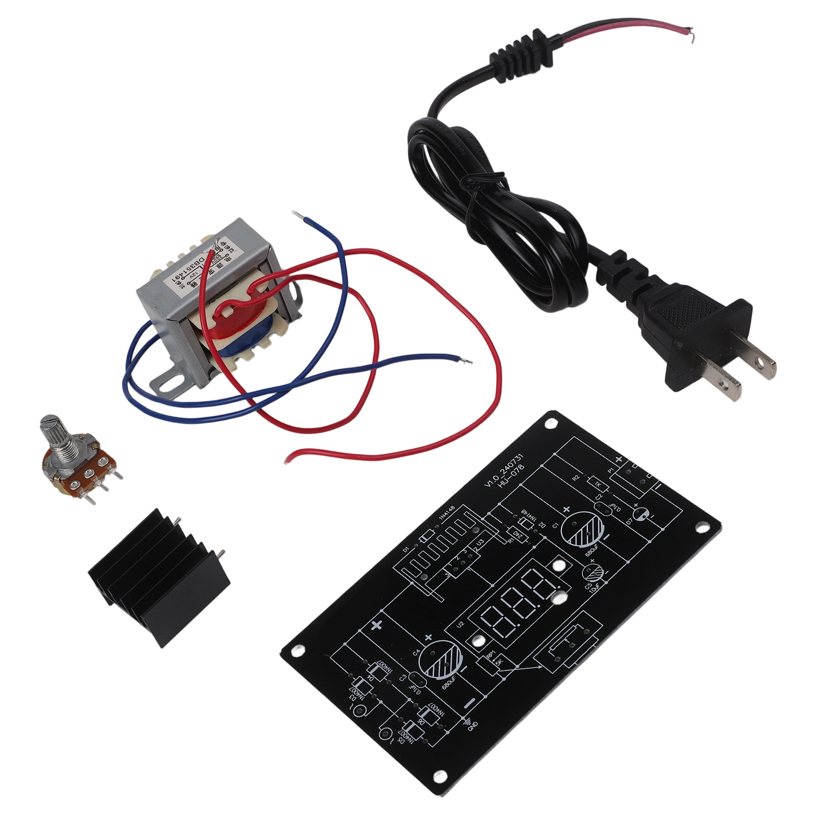 LM317 전압 조정기 전원 공급 장치 보드 키트 전자 - Diy In Electronics 리뷰 및 가격