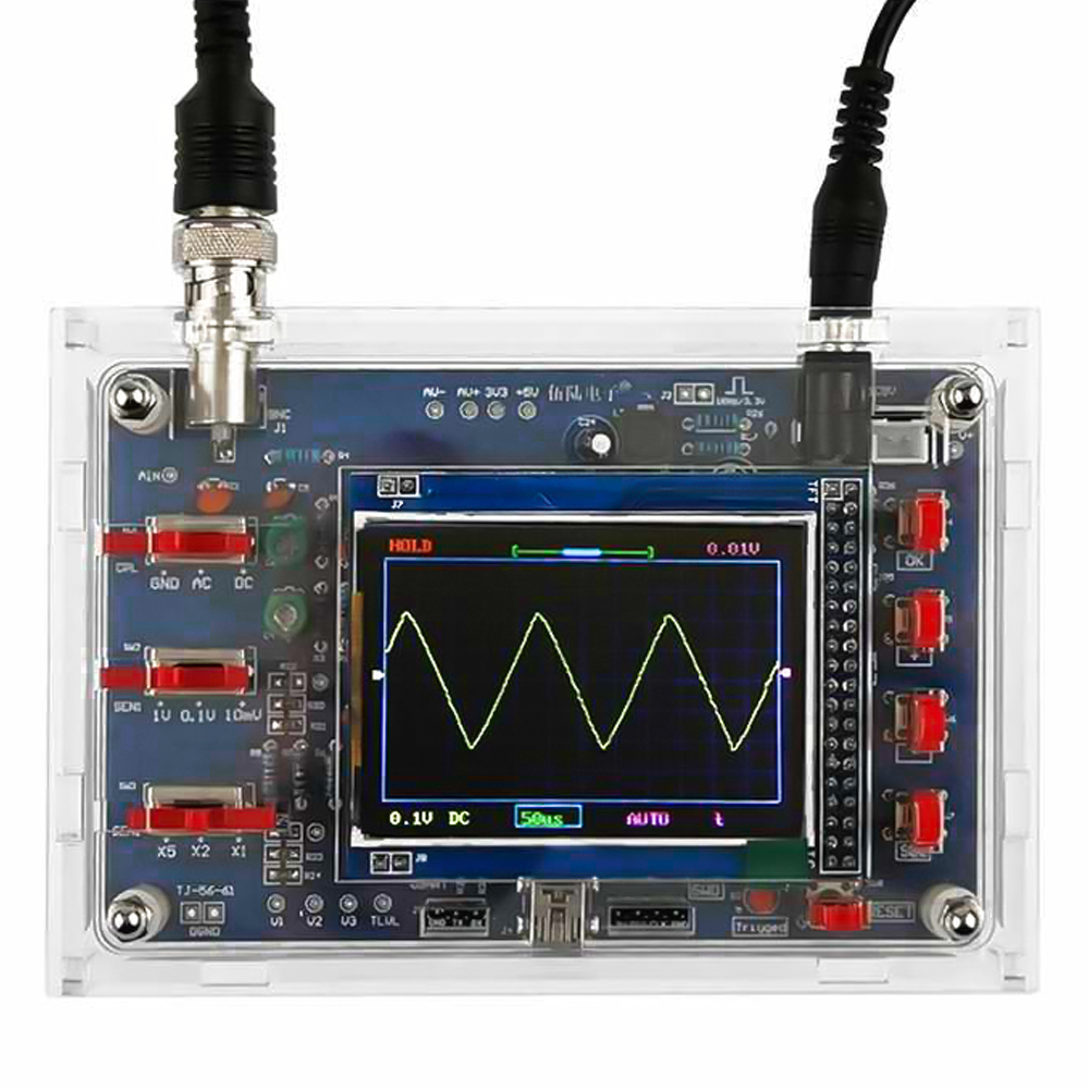 2.4인치 HD 디스플레이가 장착된 DIY 디지털 오실 - Hobby Diy Electronics Kit 리뷰 및 가격