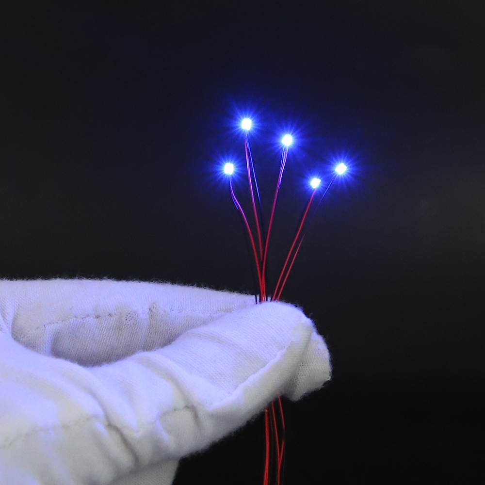 10개/세트 마이크로 LED 램프 칩 3V 사전 납땜  - Diy Electronics Kits For Kids 리뷰 및 가격