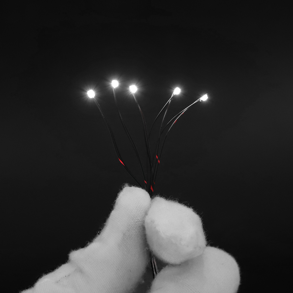 10개/세트 마이크로 LED 램프 칩 3V 사전 납땜  - Diy Electronics Kits For Kids 리뷰 및 가격