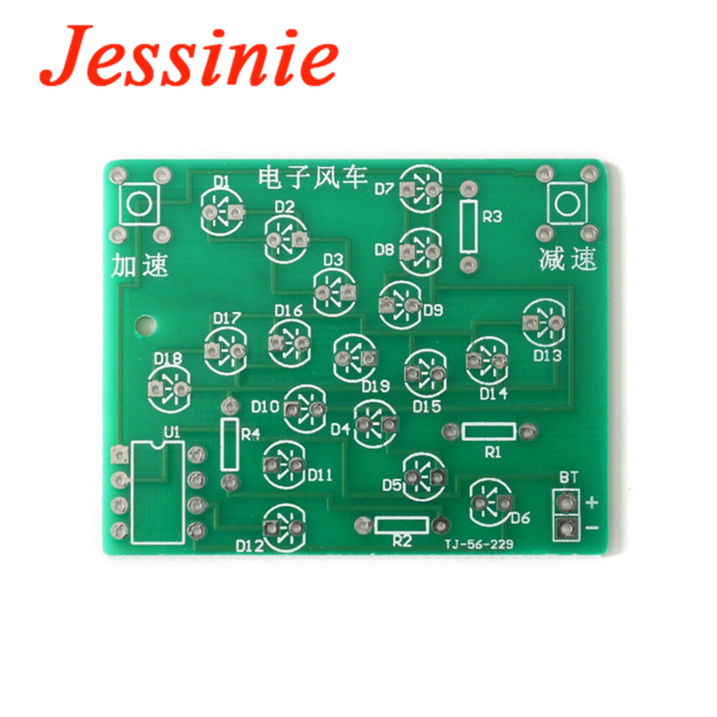 DIY 키트 전자 풍차 DC 5V 재미있는 회전 조명  - Diy Electronics Kits For Kids 리뷰 및 가격