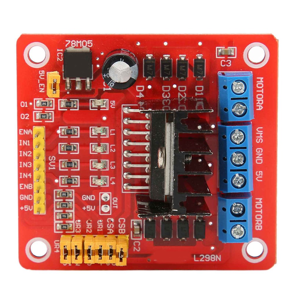 L298N 스테퍼 모터 드라이버 모듈 5V-35V 2A - L298N Motor Driver 리뷰 및 가격