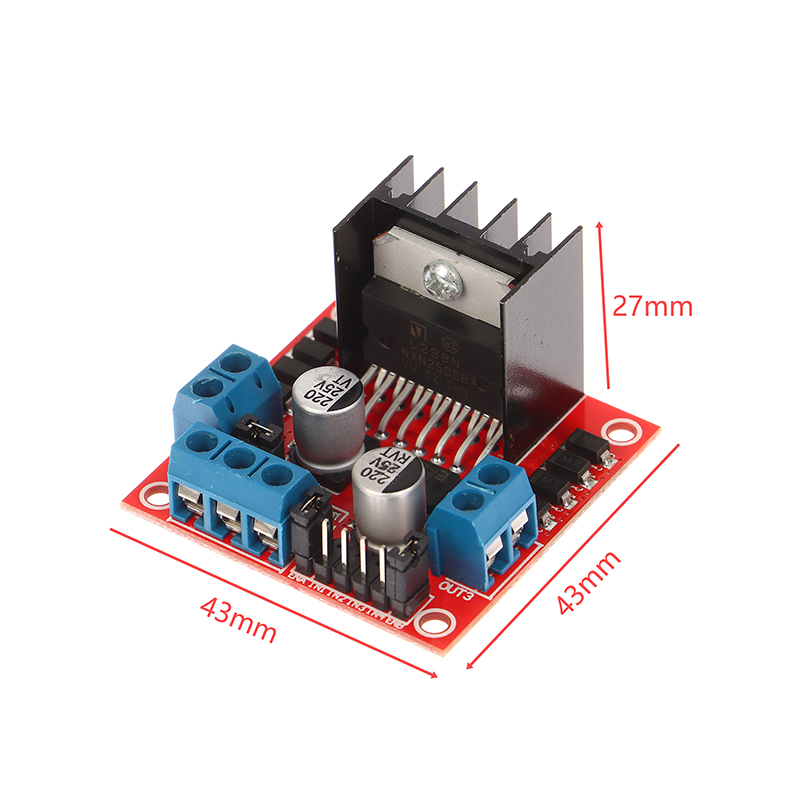 L298N 스테퍼 모터 스마트 카 로봇 브레드보드 펠티 - L298N Motor Driver 리뷰 및 가격