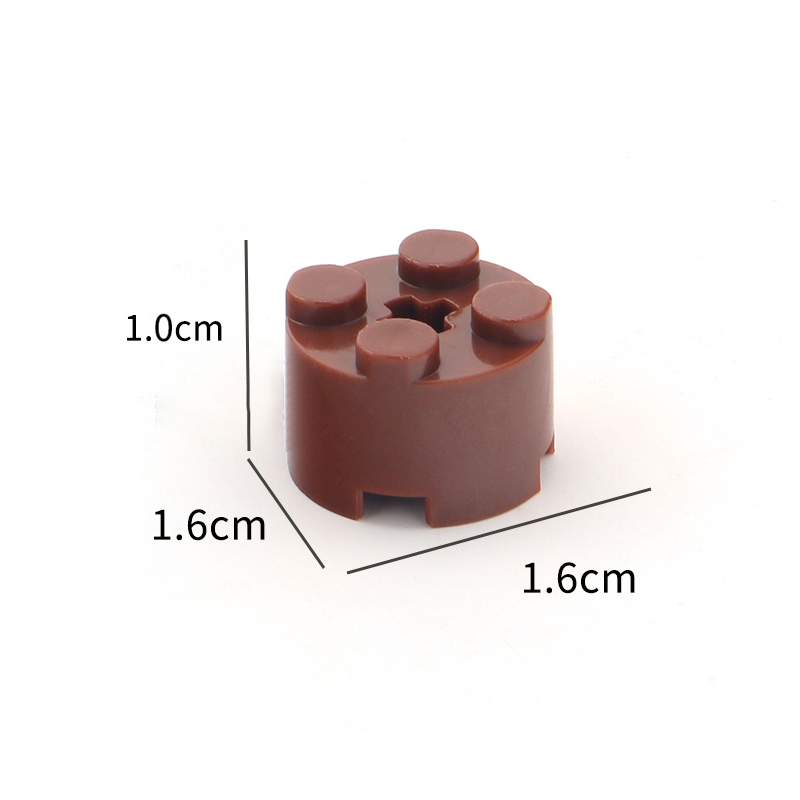 50pcs DIY 빌딩 블록 두꺼운 피규어 벽돌 실린더 - Diy Electronics For Adults 리뷰 및 가격