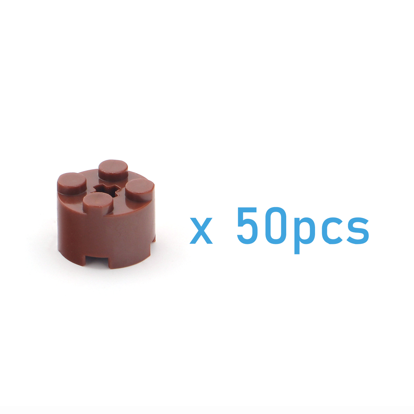 50pcs DIY 빌딩 블록 두꺼운 피규어 벽돌 실린더 - Diy Electronics For Adults 리뷰 및 가격